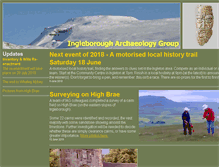 Tablet Screenshot of ingleborougharchaeologygroup.org.uk
